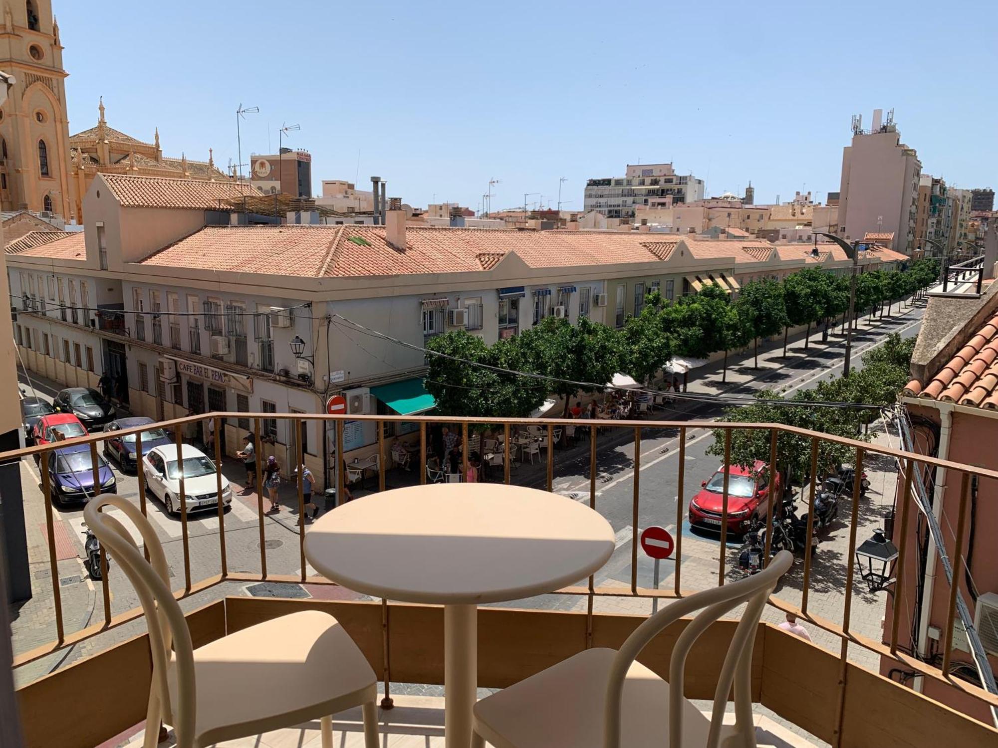 Appartamento Malaga Cozy Terrace Esterno foto
